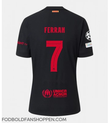 Barcelona Ferran Torres #7 Udebanetrøje 2024-25 Kortærmet